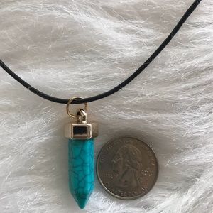 Turquoise pendant necklace